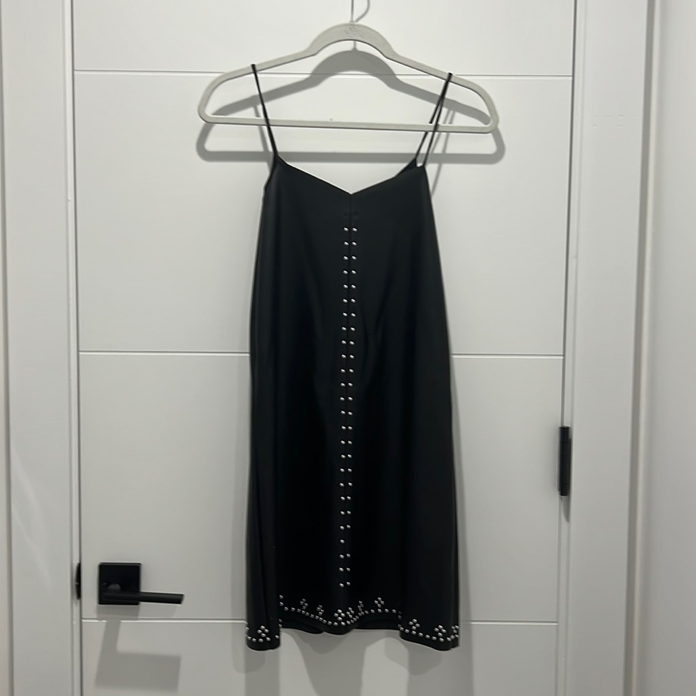 leather dress